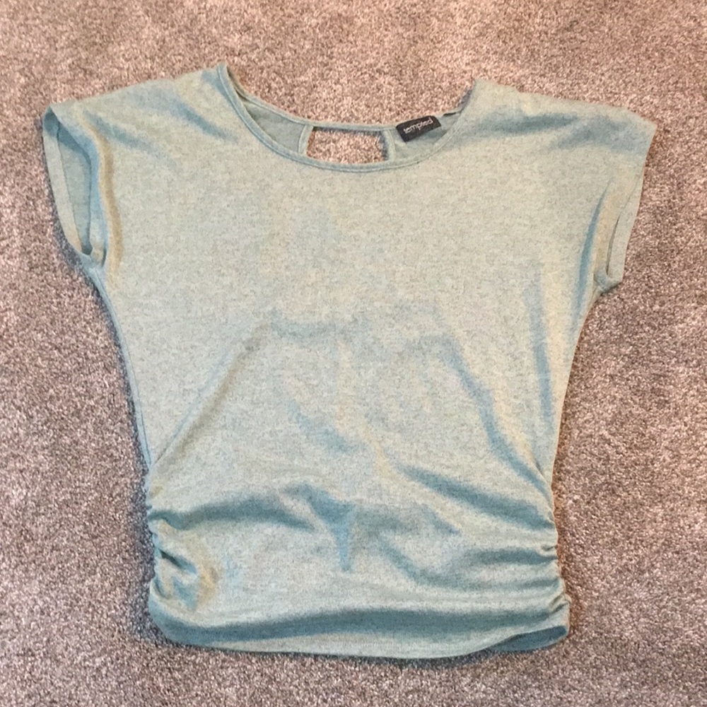 super cute light green sweater